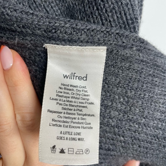 Wilfred 100% Merino Wool long vest - Picture 4 of 7